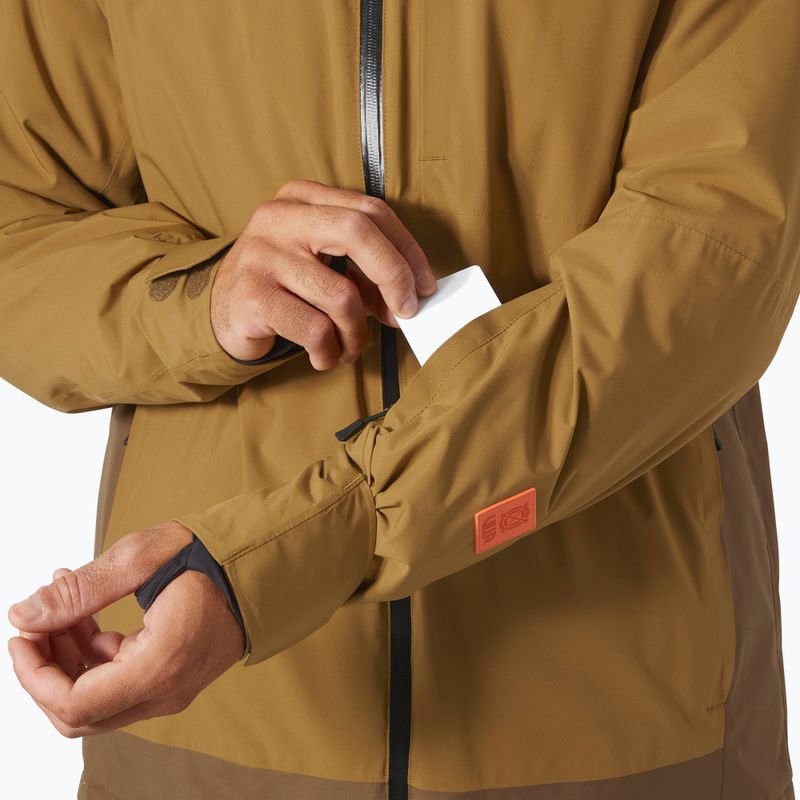 Helly Hansen Powdreamer 2.0 férfi sí dzseki szepia 6