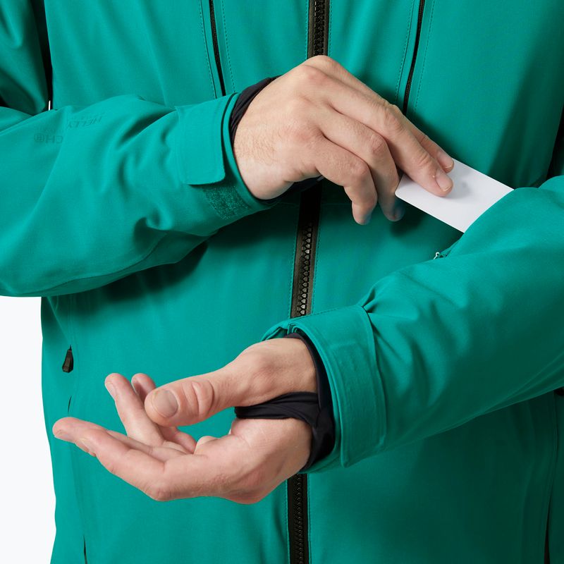 Férfi sí dzseki Helly Hansen Alpha 4.0 jelzöld 7