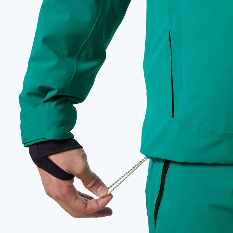 Férfi sí dzseki Helly Hansen Alpha 4.0 jelzöld 8