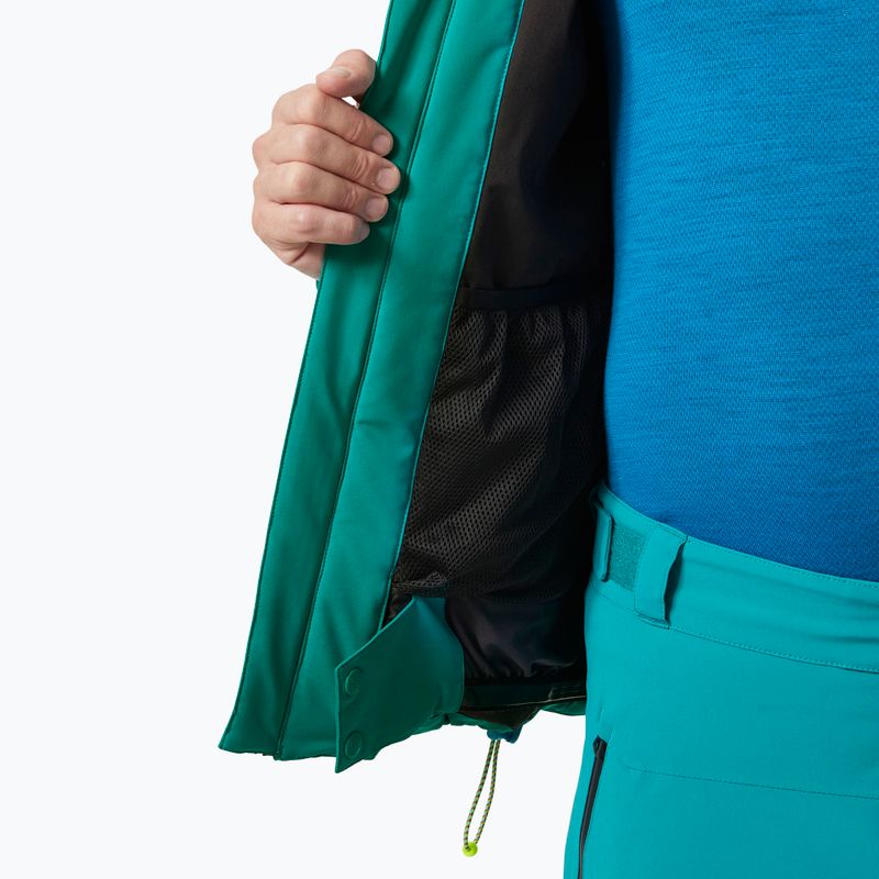 Férfi sí dzseki Helly Hansen Alpha 4.0 jelzöld 9
