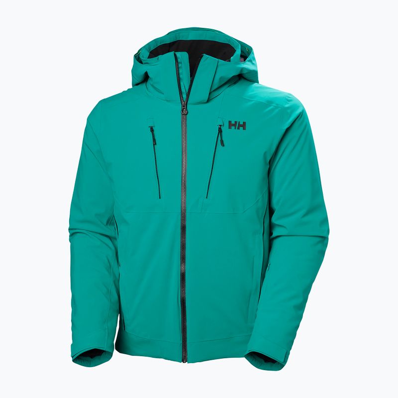 Férfi sí dzseki Helly Hansen Alpha 4.0 jelzöld 10