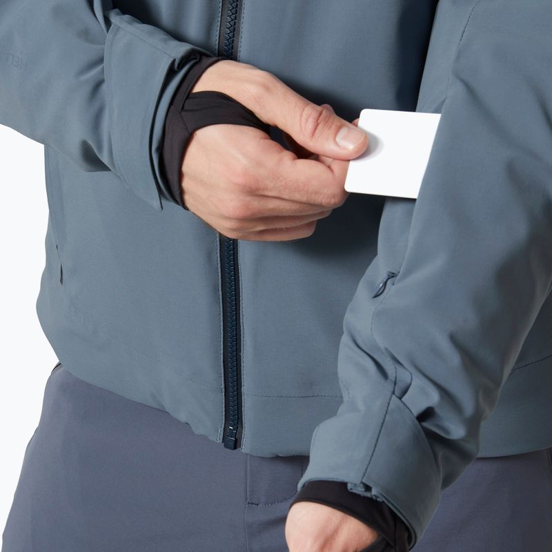 Férfi sí dzseki Helly Hansen Alpha 4.0 mosott navy 4