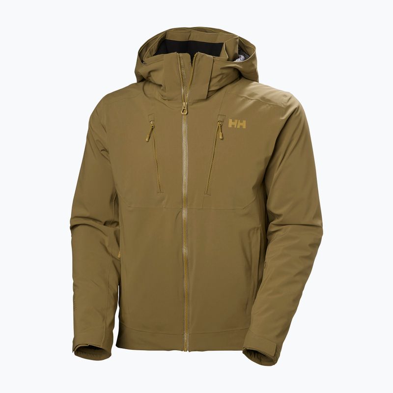 Férfi sí dzseki Helly Hansen Alpha 4.0 sepia 8