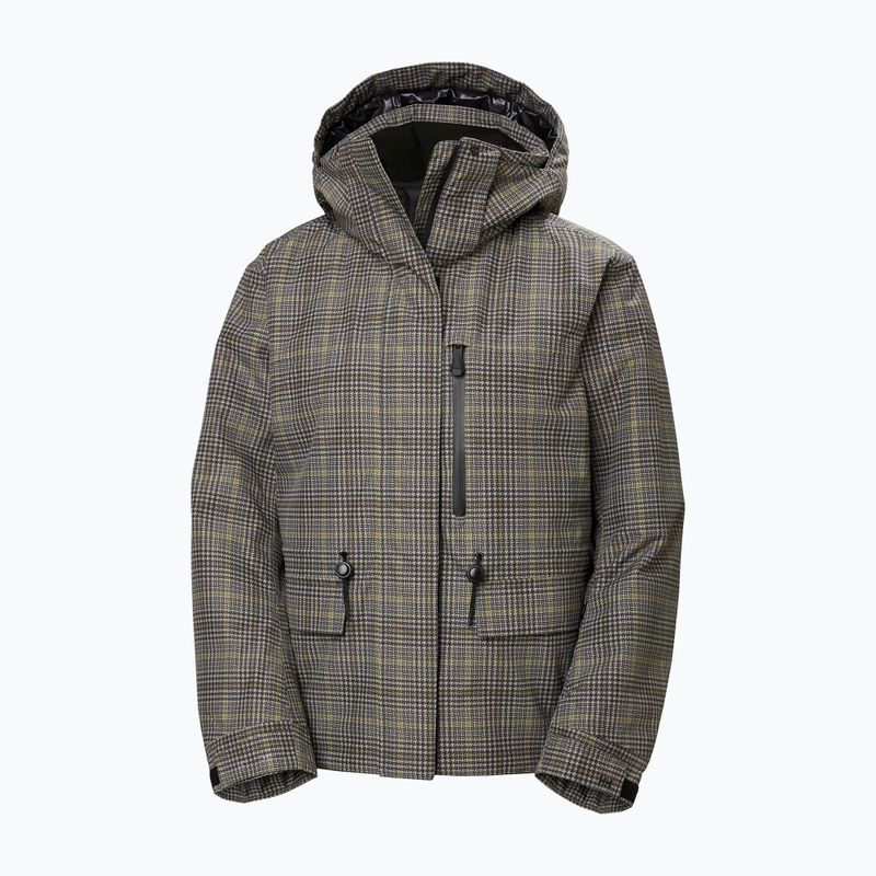 Női síkabát Helly Hansen Nora Insulated 2.0 pebble broxburn plaid aop 3