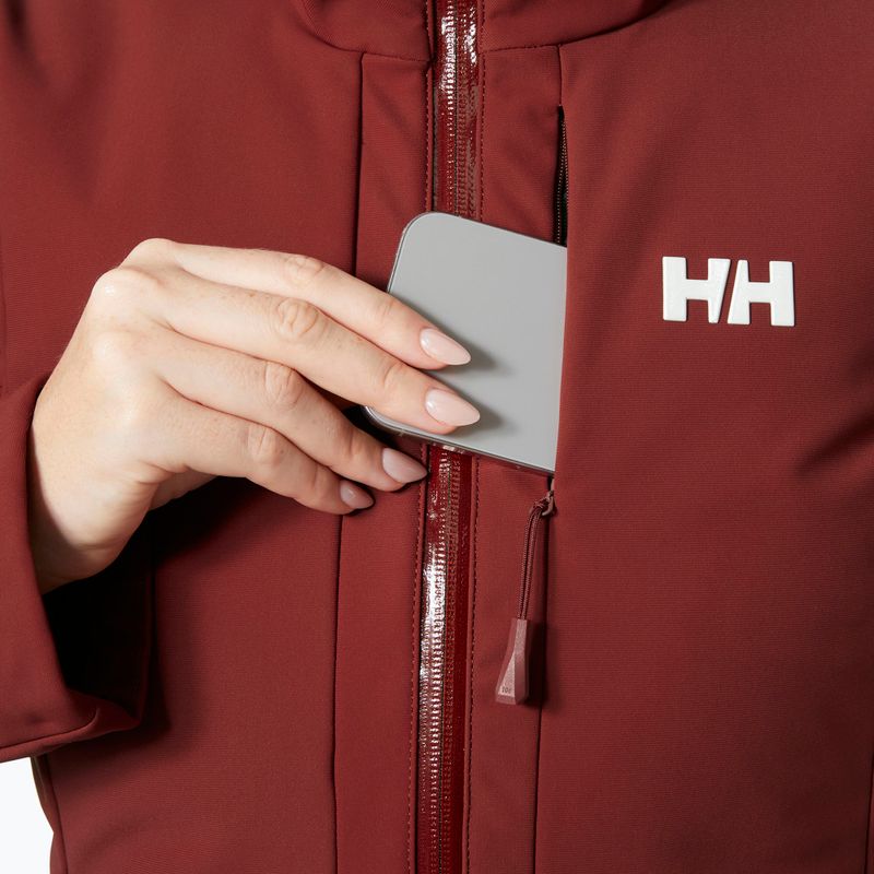 Női síkabát Helly Hansen Avanti 3-In-1 Softshell Jacket mars red 5