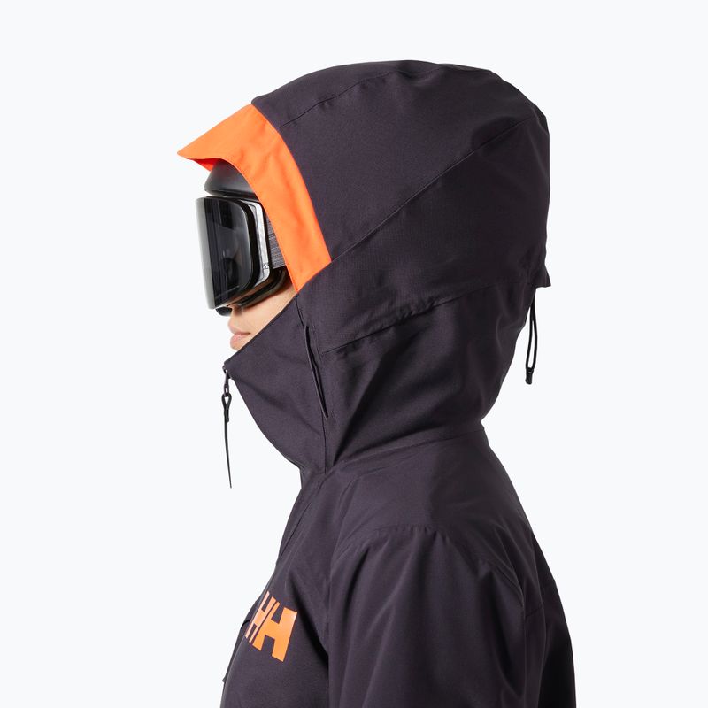 Helly Hansen női sí dzseki Whitewall Lifaloft 3.0 fekete grape 3