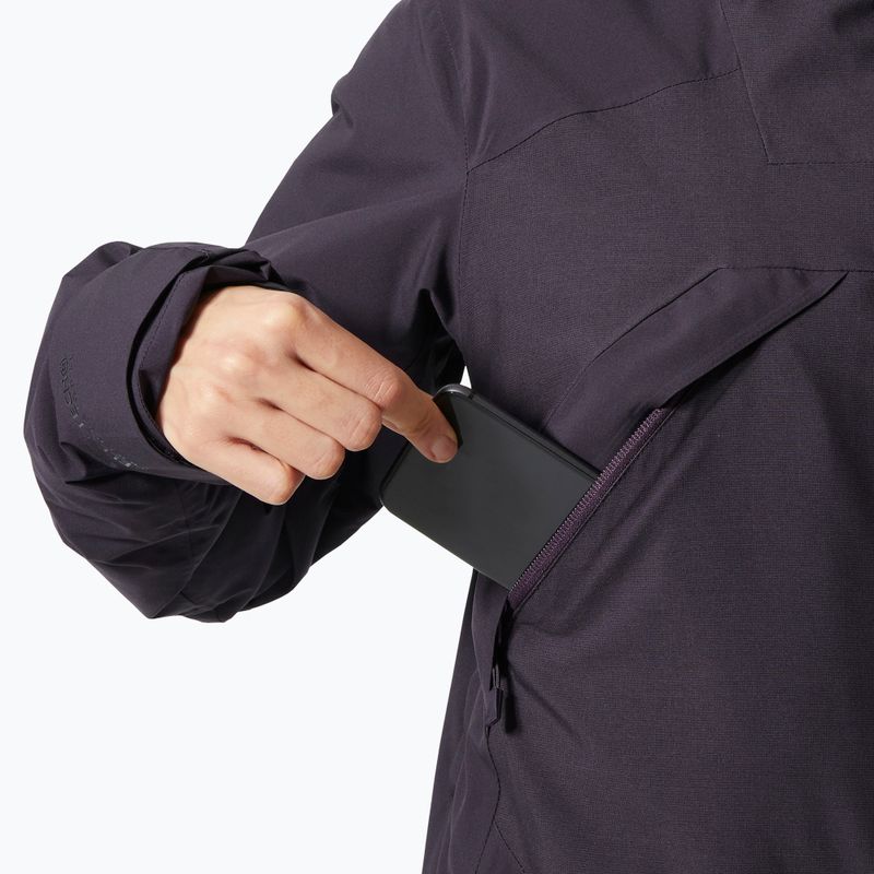 Helly Hansen női sí dzseki Whitewall Lifaloft 3.0 fekete grape 6