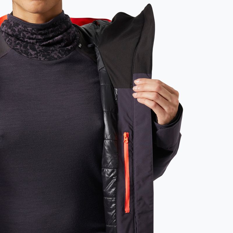 Helly Hansen női sí dzseki Whitewall Lifaloft 3.0 fekete grape 8