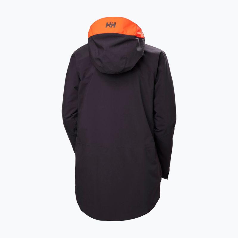 Helly Hansen női sí dzseki Whitewall Lifaloft 3.0 fekete grape 11