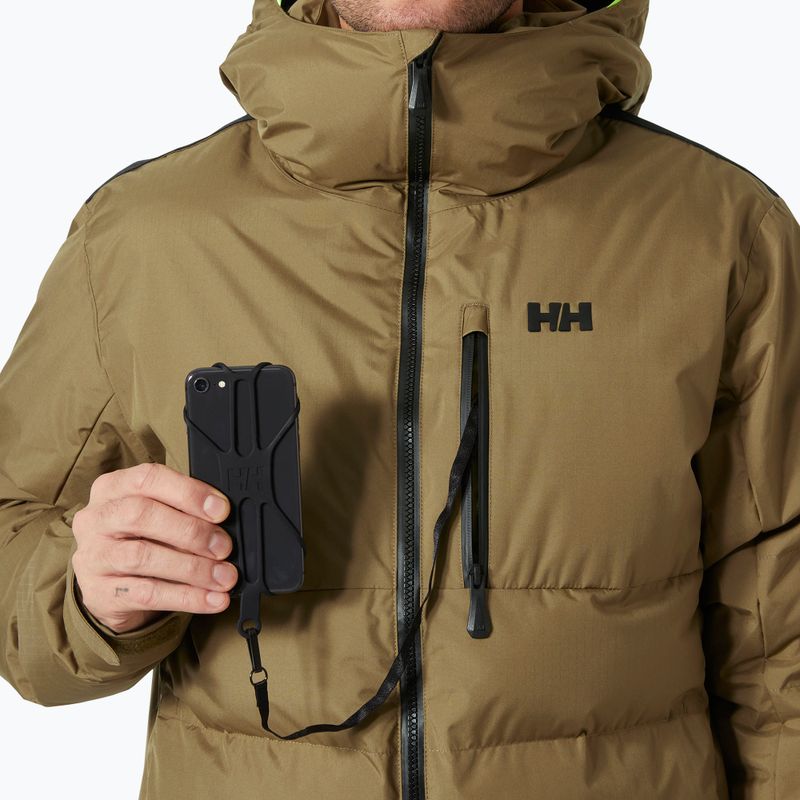 Helly Hansen férfi sí dzseki Kvitfjell Race Puffy sepia 4
