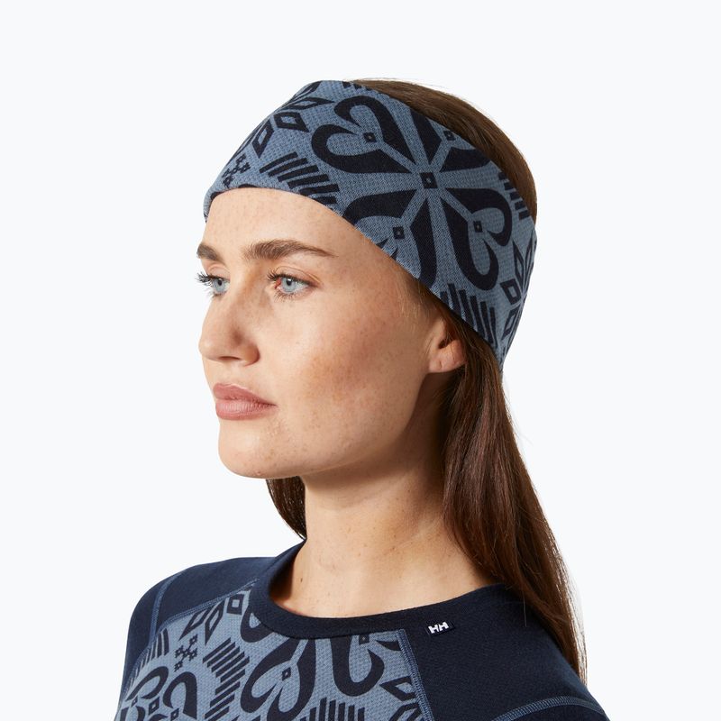 Fejpánt Helly Hansen Lifa Merino Navy Nordic Rose Aop 2
