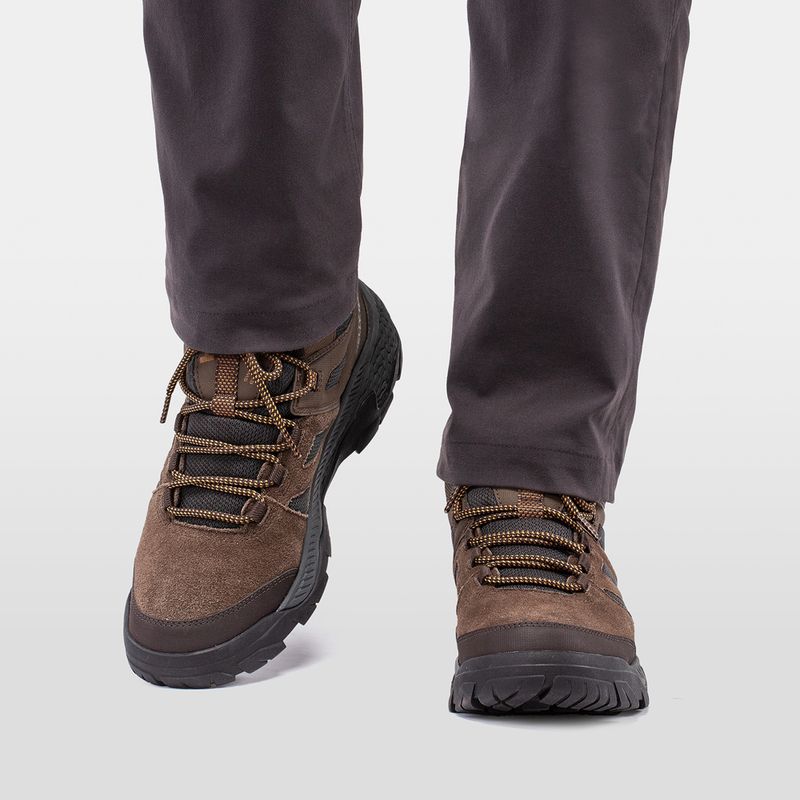 Helly Hansen Switchback Low 3 HellyTech férfi túracipő bushwacker/kávészínű paszuly 9