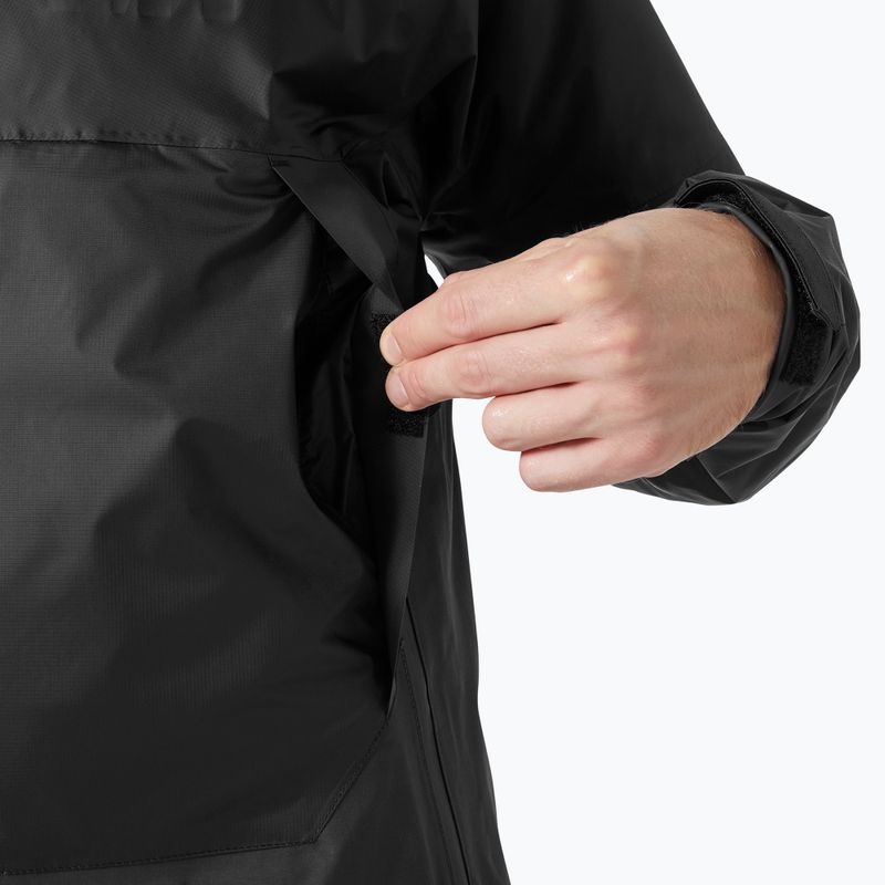 Helly Hansen Aegir Midlayer vitorlás kabát fekete 4