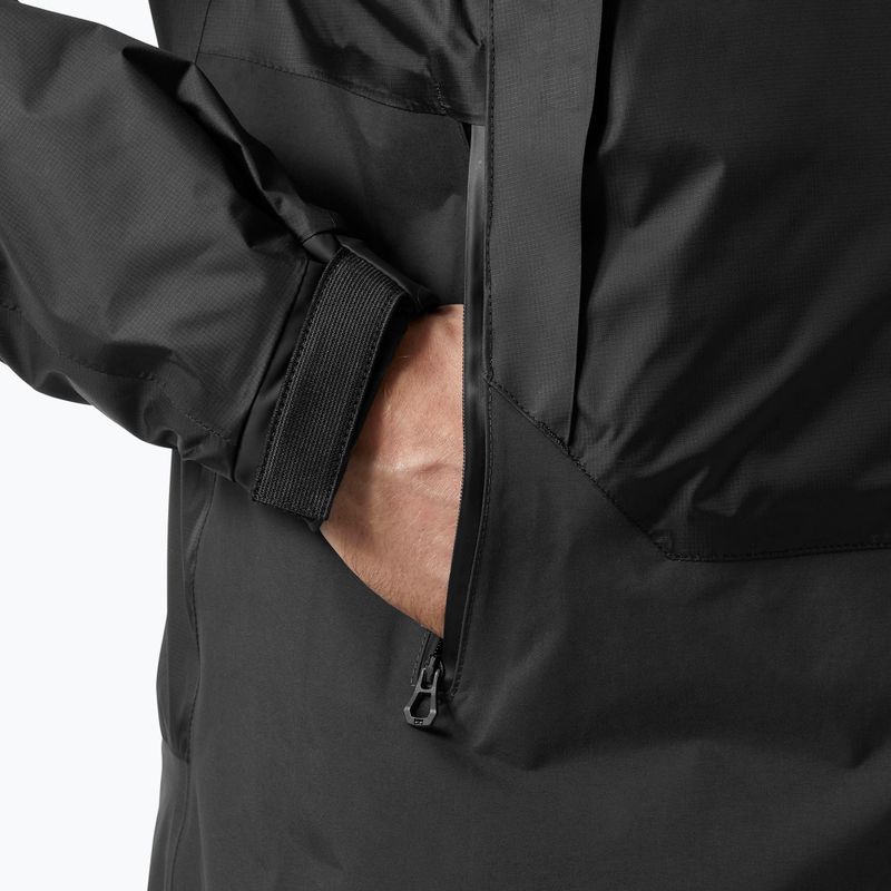 Helly Hansen Aegir Midlayer vitorlás kabát fekete 5