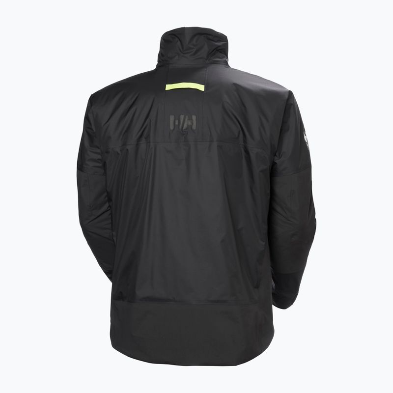 Helly Hansen Aegir Midlayer vitorlás kabát fekete 8