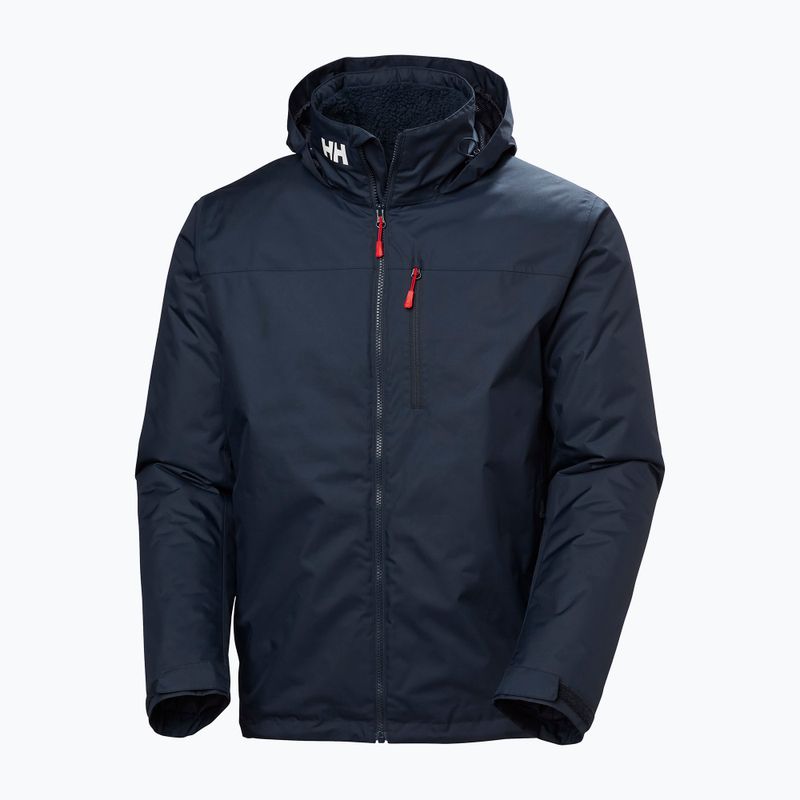 Férfi vitorláskabát Helly Hansen Crew Hooded Pile navy 6