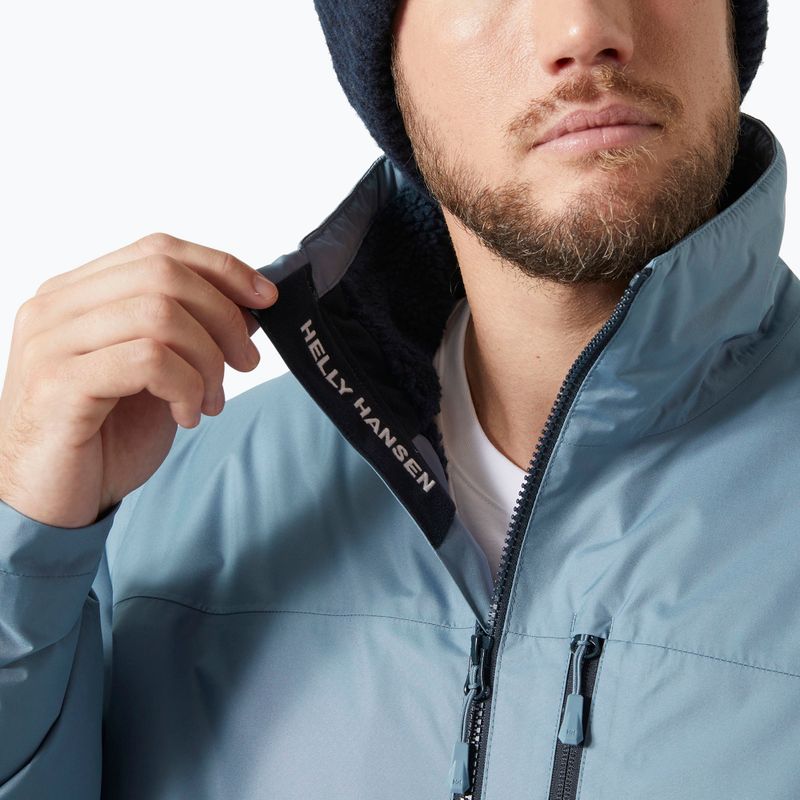 Férfi vitorláskabát Helly Hansen Crew Hooded Pile washed navy 2