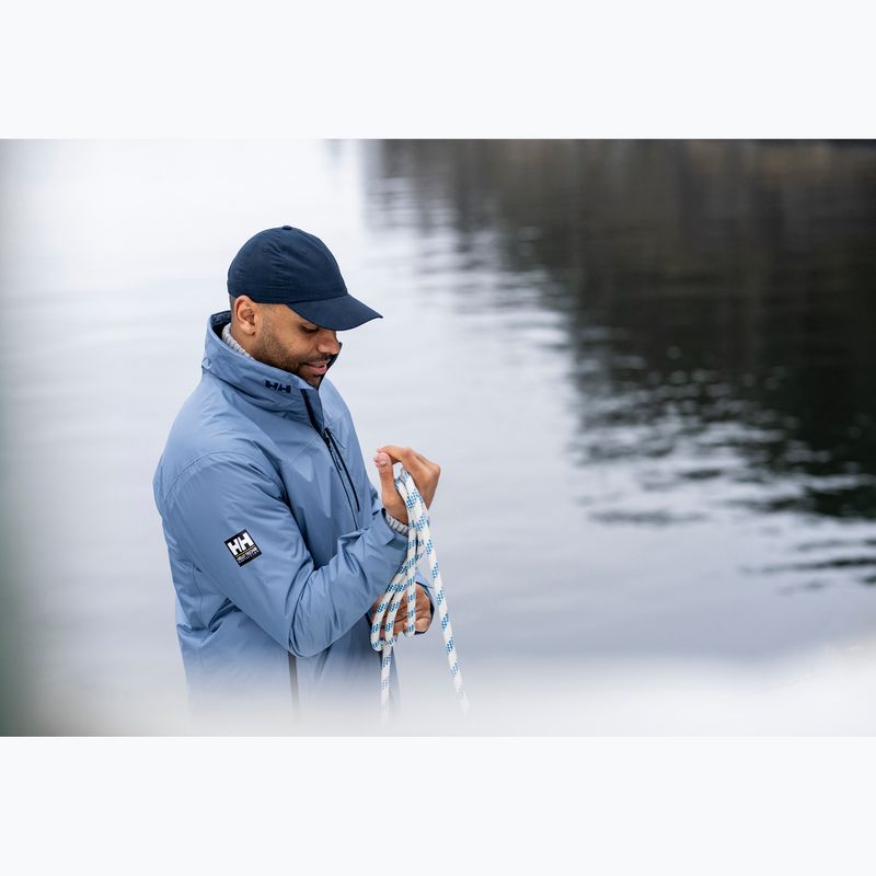 Férfi vitorláskabát Helly Hansen Crew Hooded Pile washed navy 11