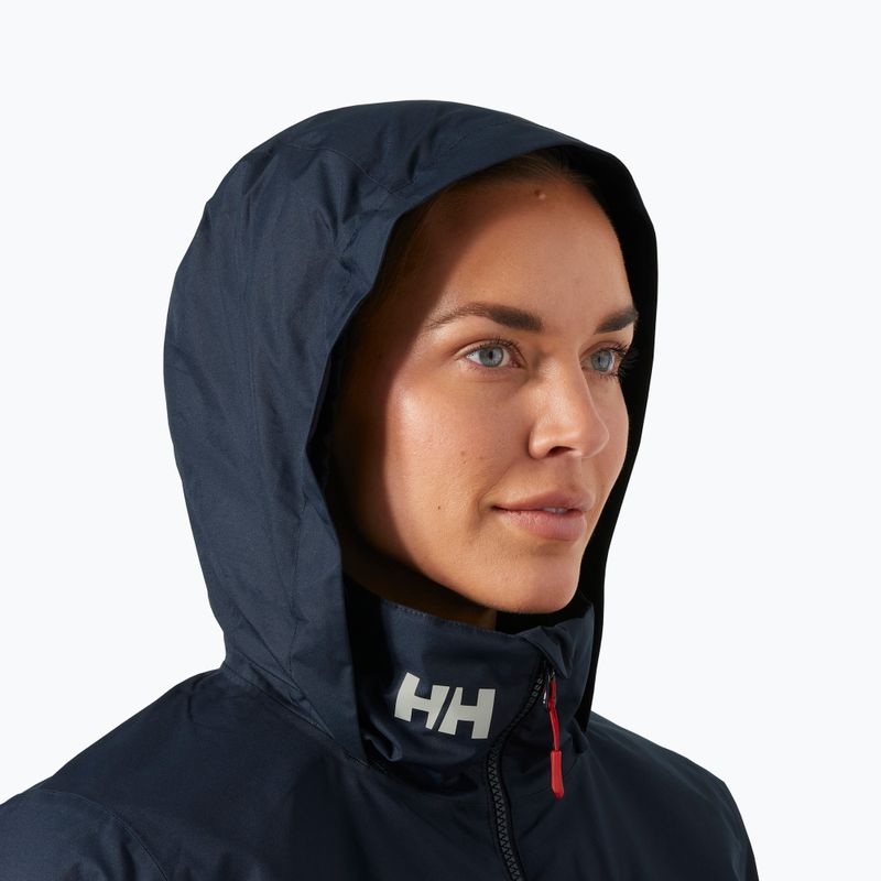 Női vitorláskabát Helly Hansen Crew Hooded Pile navy 3