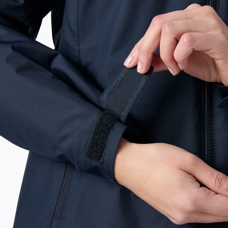 Női vitorláskabát Helly Hansen Crew Hooded Pile navy 7