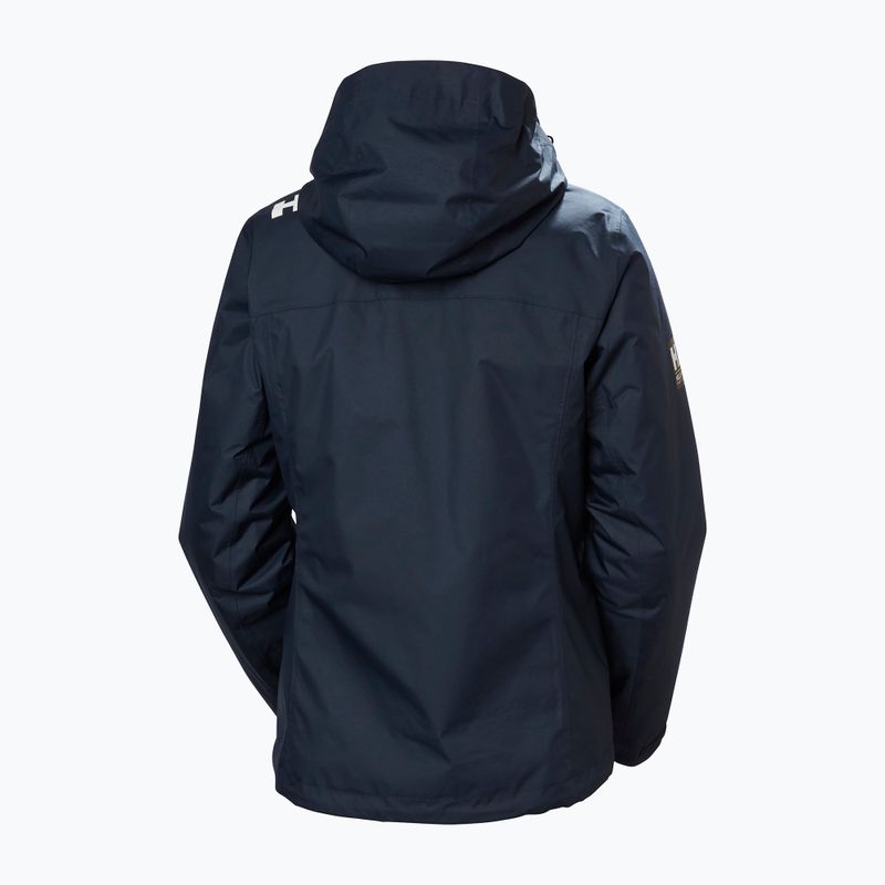 Női vitorláskabát Helly Hansen Crew Hooded Pile navy 11
