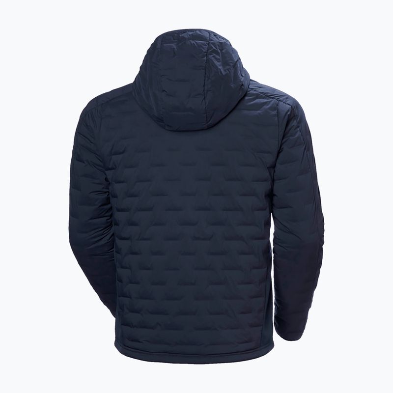 Férfi vitorlás dzseki Helly Hansen HP Hybrid Stretch Hooded Insulator navy 4