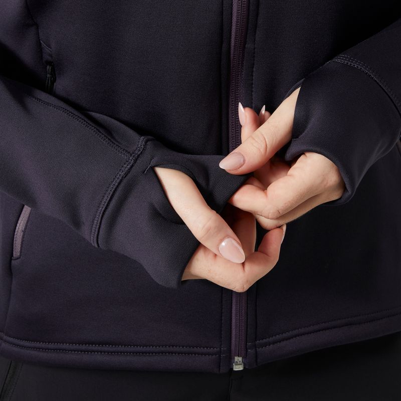 Helly Hansen női melegítőfelső Odin Thermal Pro Fleece fekete szőlő 5