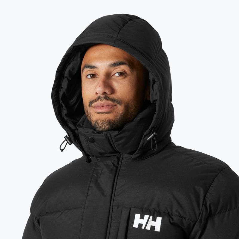Férfi szigetelt kabát Helly Hansen Vardo Parka fekete 3