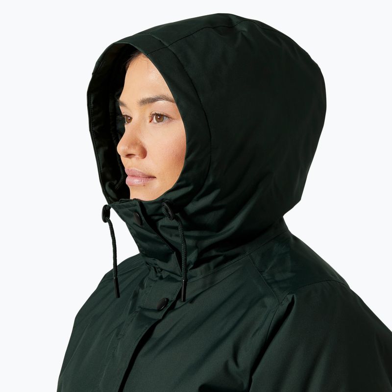 Női bélelt kabát Helly Hansen Classic Insulated Trench dark jungle 3