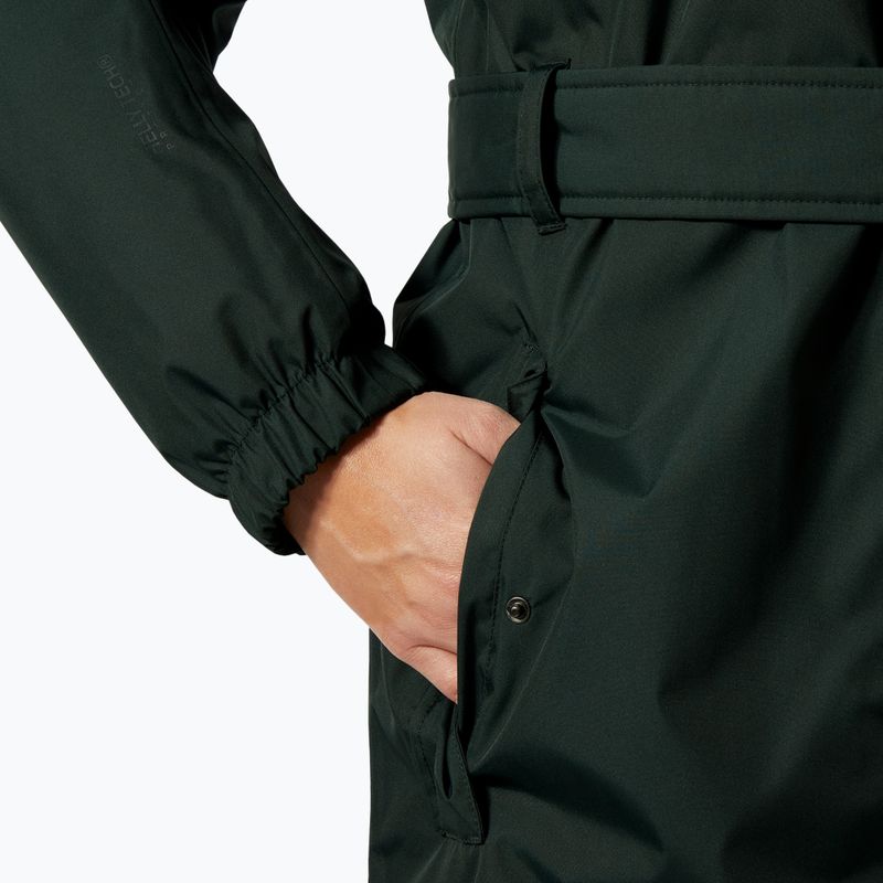 Női bélelt kabát Helly Hansen Classic Insulated Trench dark jungle 4