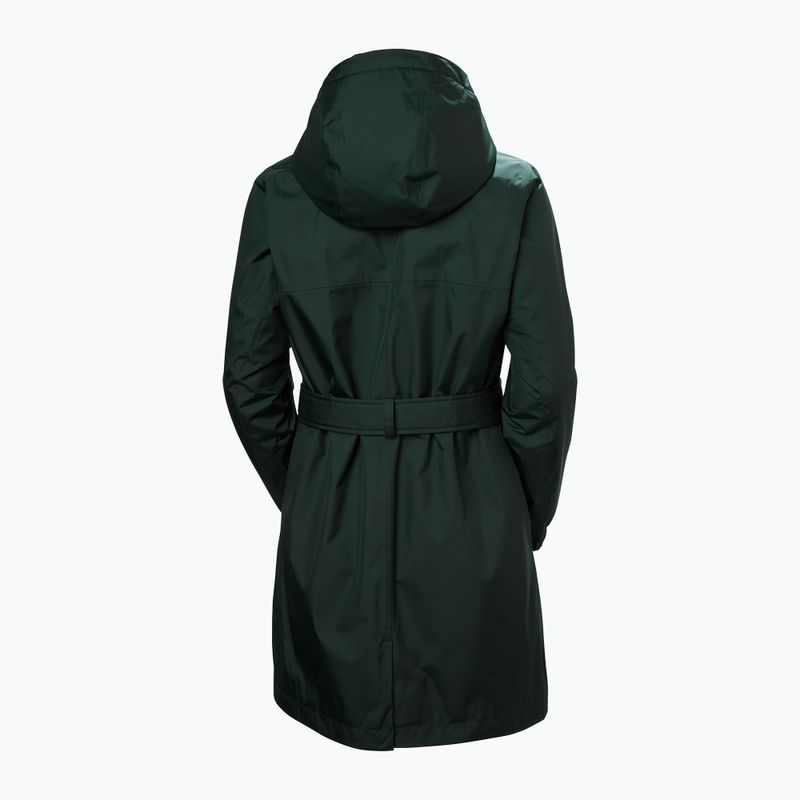 Női bélelt kabát Helly Hansen Classic Insulated Trench dark jungle 6