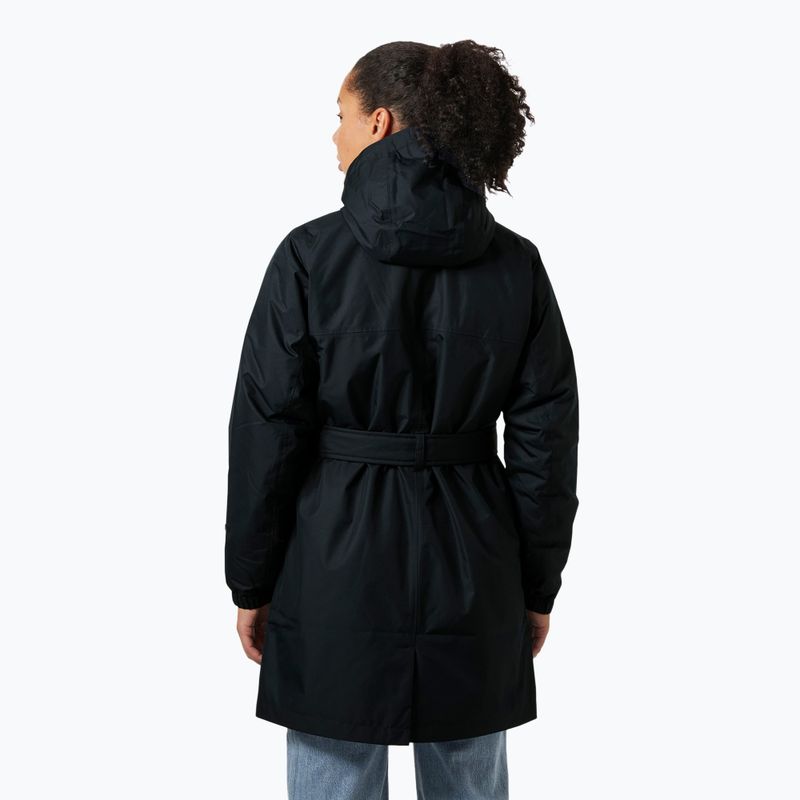 Női bélelt ballonkabát Helly Hansen Classic Insulated Trench navy 2
