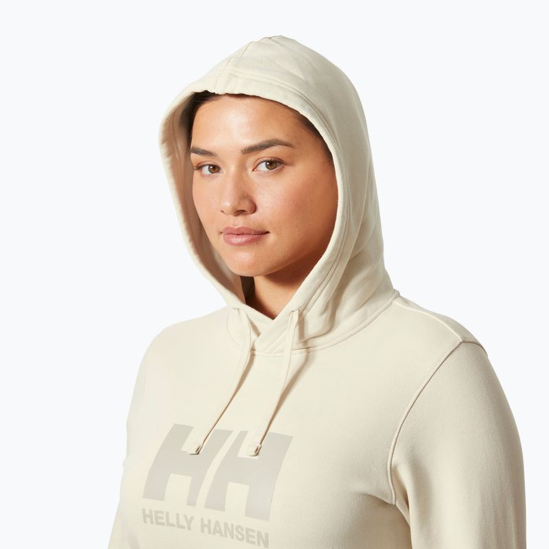 Női pulóver Helly Hansen HH Logo Hoodie cream 3