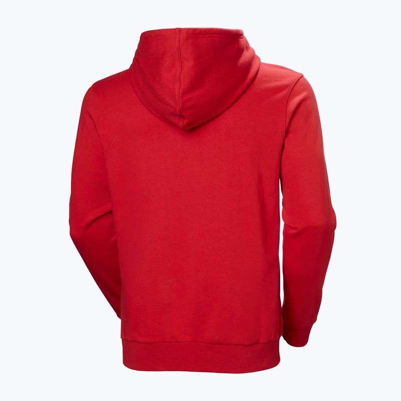 Férfi pulóver Helly Hansen HH Logo Hoodie red 6