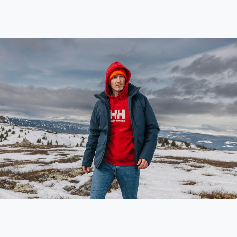 Férfi pulóver Helly Hansen HH Logo Hoodie red 7