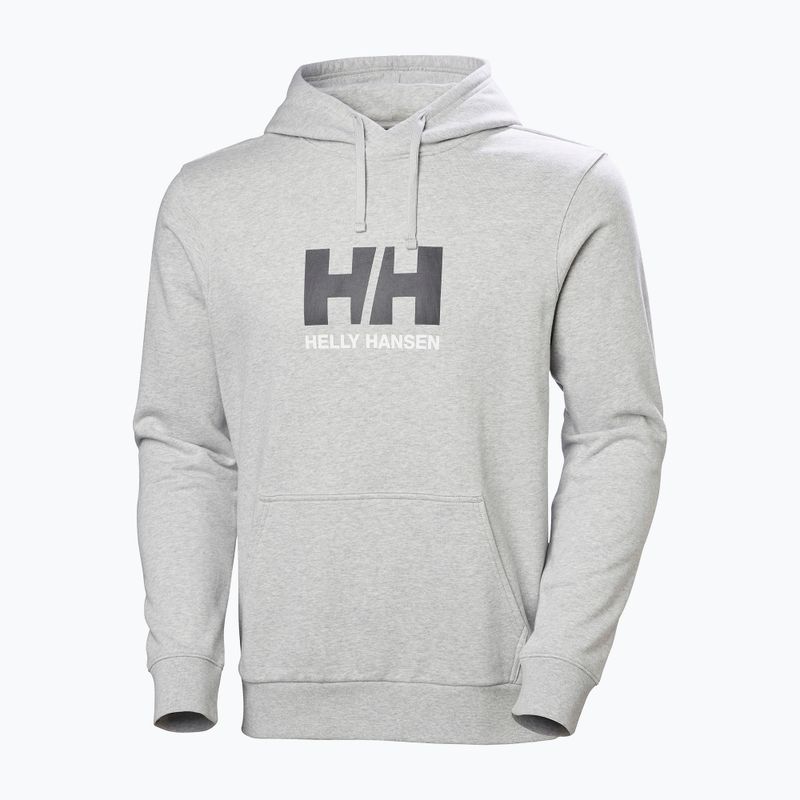 Férfi pulóver Helly Hansen HH Logo Hoodie grey/melange 5