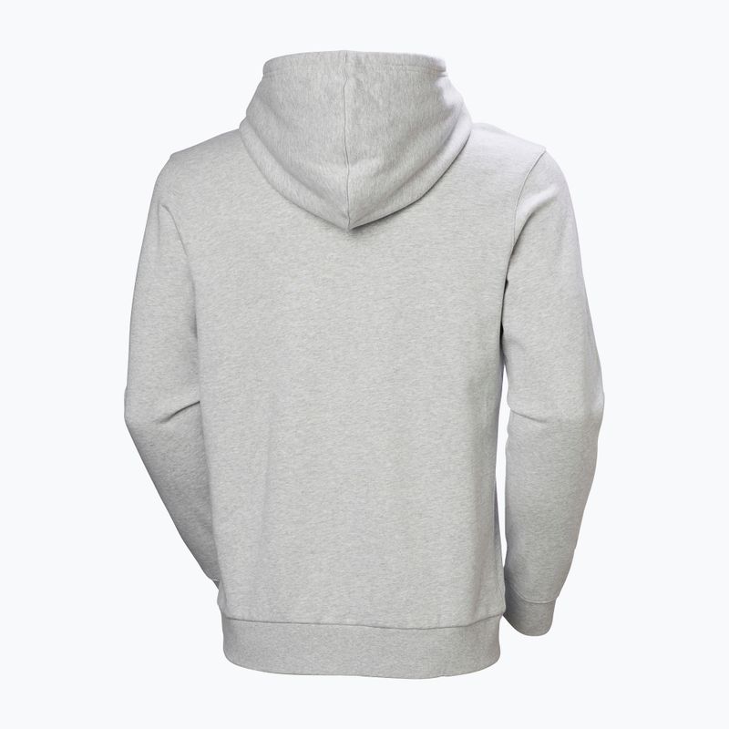 Férfi pulóver Helly Hansen HH Logo Hoodie grey/melange 6