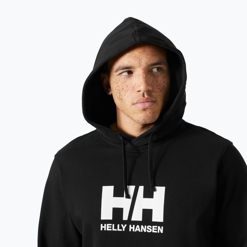 Férfi pulóver Helly Hansen HH Logo Hoodie black 3