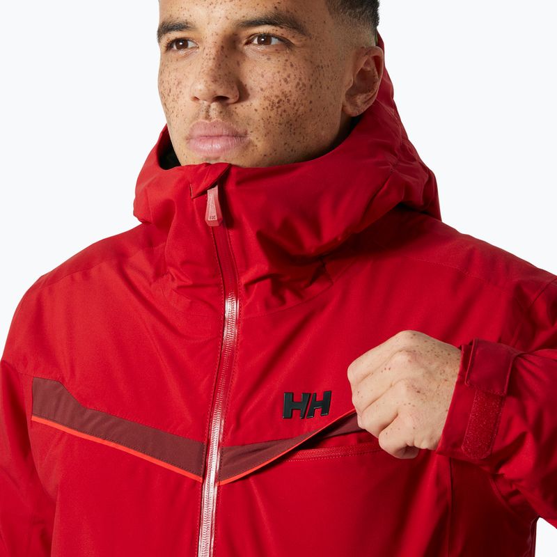 Férfi sí dzseki Helly Hansen Panorama 2.0 Insulated piros 4