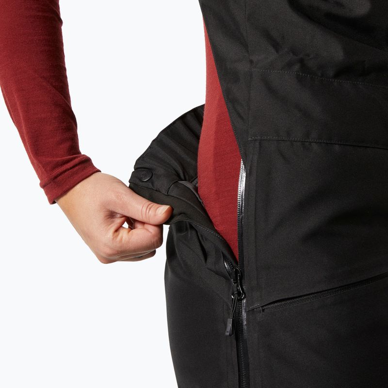 Helly Hansen Powderqueen Bib 2.0 női síelőnadrág fekete 5