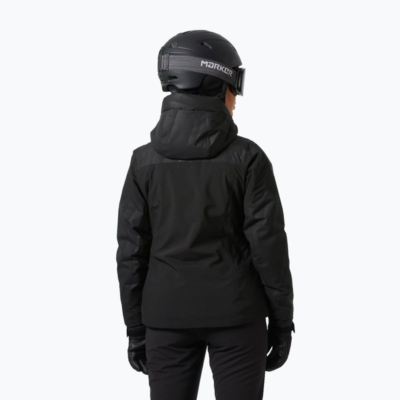 Női síkabát Helly Hansen Valdisere 3.0 black embossed stripes 2