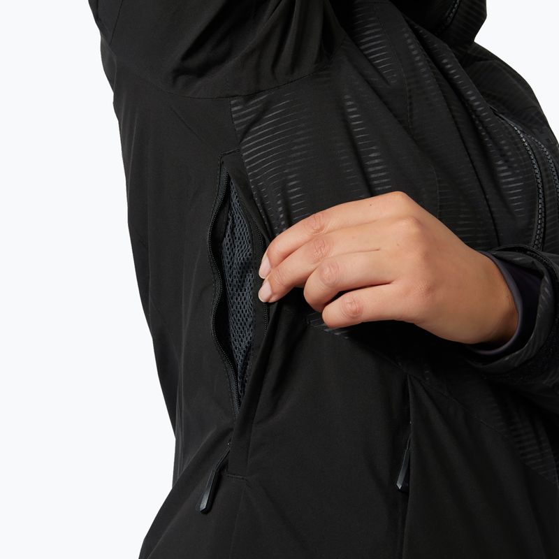 Női síkabát Helly Hansen Valdisere 3.0 black embossed stripes 4