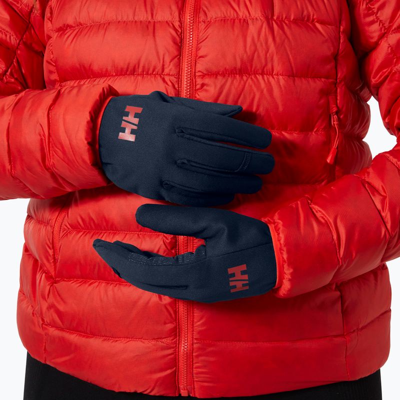 Helly Hansen Hardface Fleece Touch navy trekking kesztyű 3