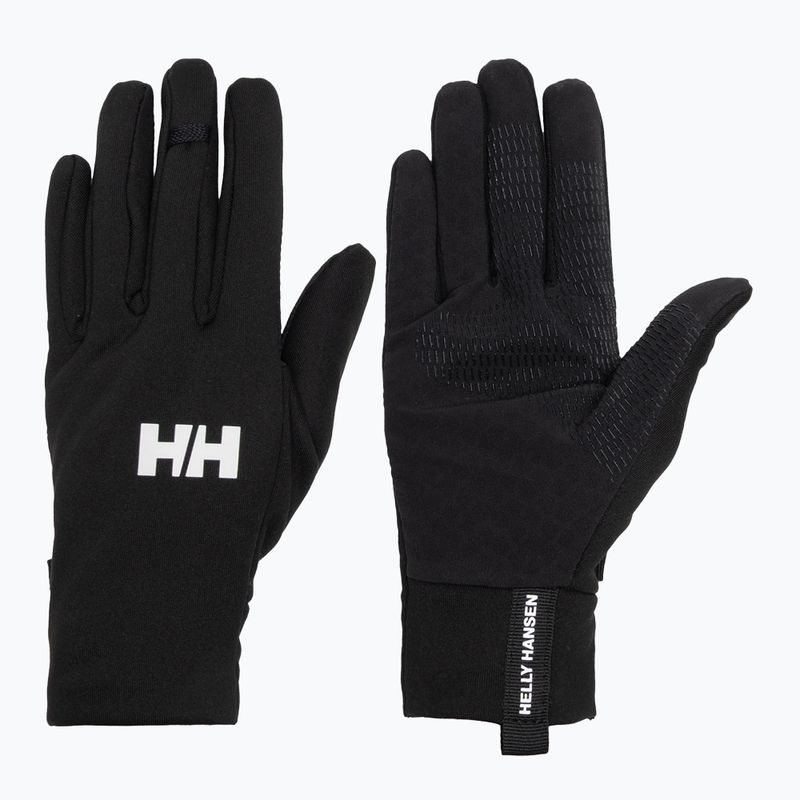 Helly Hansen Hardface Fleece Touch fekete trekking kesztyű
