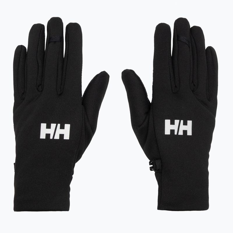 Helly Hansen Hardface Fleece Touch fekete trekking kesztyű 2
