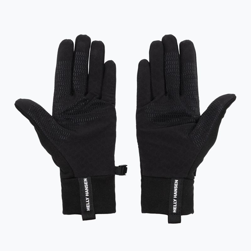 Helly Hansen Hardface Fleece Touch fekete trekking kesztyű 3