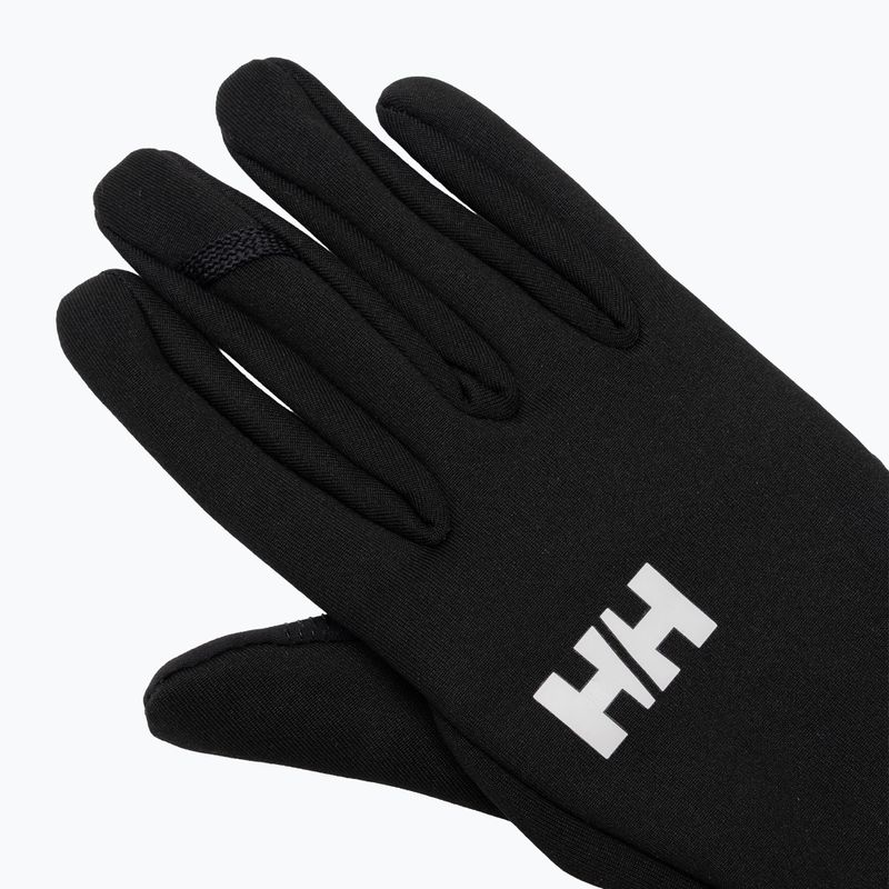 Helly Hansen Hardface Fleece Touch fekete trekking kesztyű 5