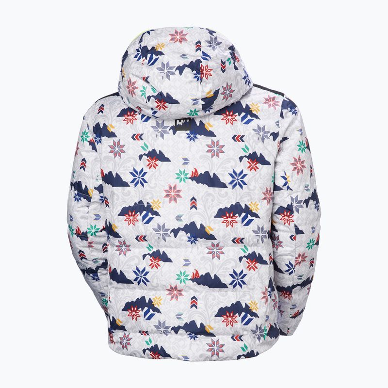 Helly Hansen férfi sí kabát Kvitfjell Race Puffy fehér olimpiai olimpia 10