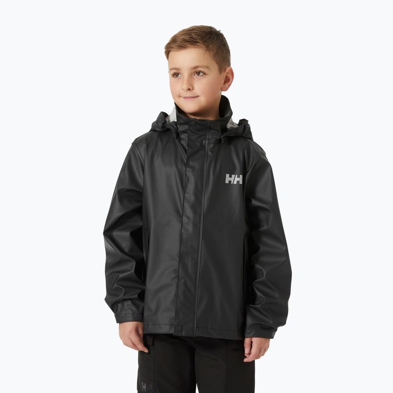 Gyerek vitorlás dzseki Helly Hansen Moss black