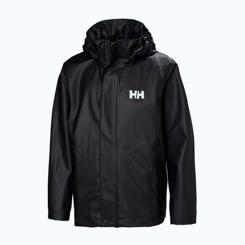 Gyerek vitorlás dzseki Helly Hansen Moss black 6